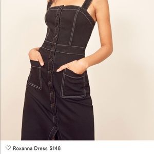 reformation roxanna dress